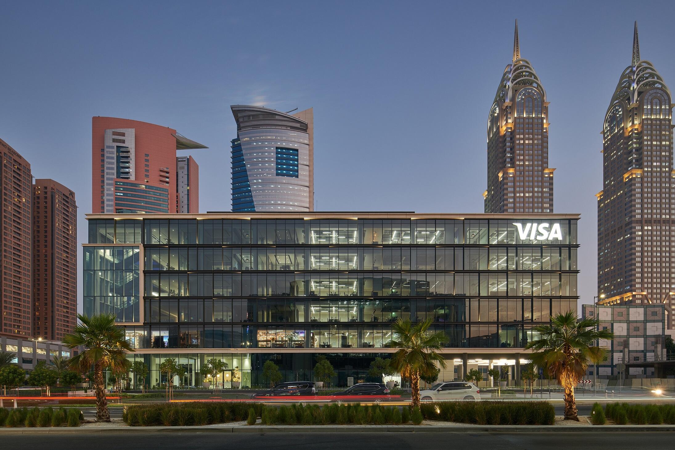 Visa officially Opens the Door to its Flagship New Dubai Headquarters